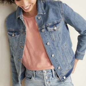 Old Navy Jacket jean/denim authentic blue colour medium
